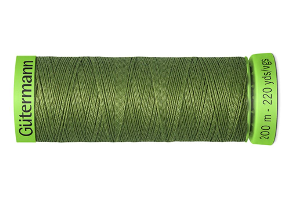 Нитки для тонких тканей Gutermann Extra Fine 150, 200м, 283 умеренный папоротник, 5 катушек /TOS/