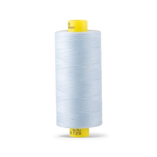 Нитка универсальная Gutermann Mara 120/2, 1000 м, 700207, 276 бледно-голубой, 1 катушка