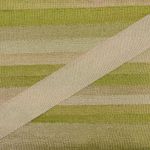 Лента (тесьма) шелковая 7.0 мм / 45.5±0.5 метров, M024 серо-зеленый/зеленый, Gamma SRM-7