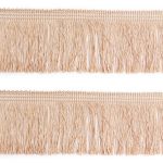 Бахрома отделочная 63.0 мм / 25 метров, 189 беж/золотой/A673 св.песочный