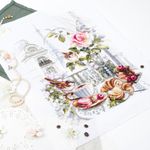 Набор для вышивания нитками Чудесная игла, Парижское утро, 30х40 см
