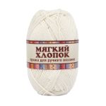 Пряжа Камтекс Мягкий хлопок / уп.10 мот. по 100 г, 220 м, 205 белый