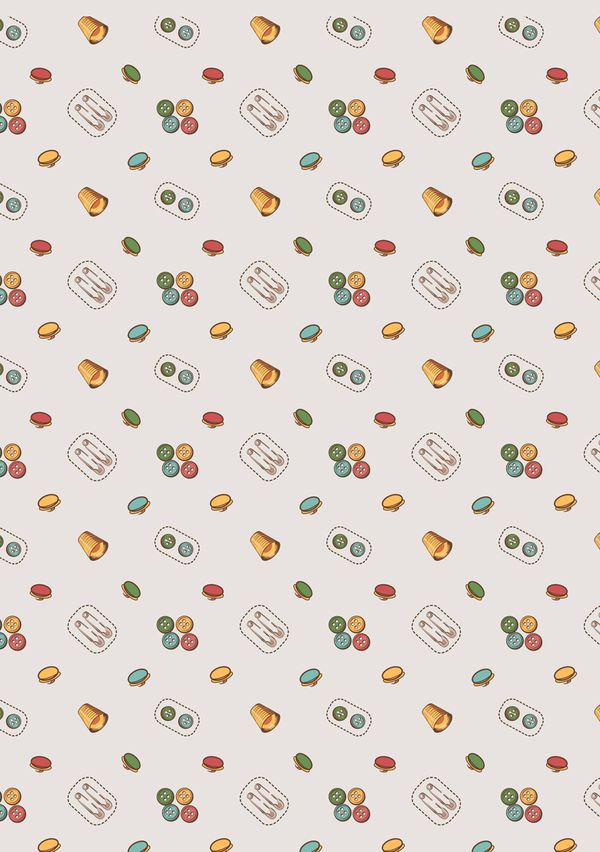 Ткань для пэчворка Peppy Век моды, рулон 112 см / 5 метров, ВМ-10 серый, Peppy