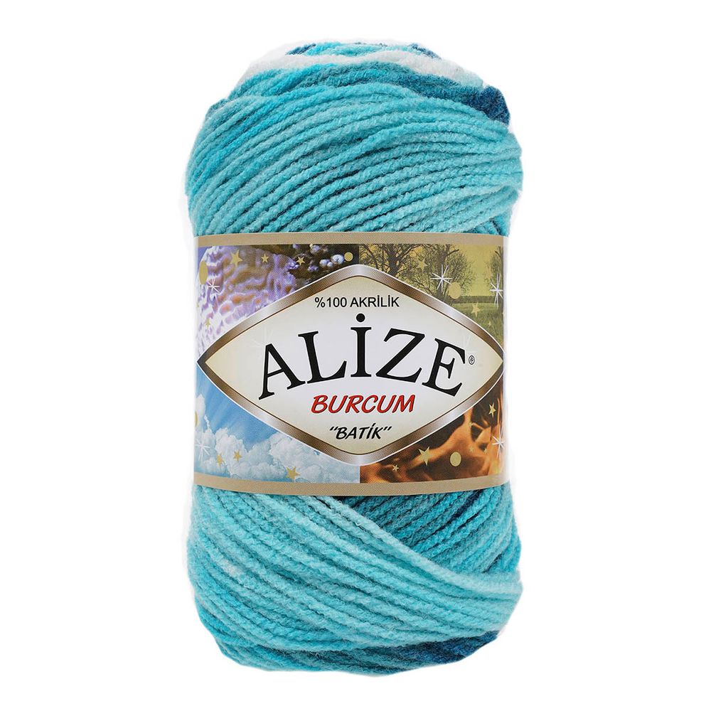 Пряжа Alize (Ализе) Burcum Batik / уп.5 мот. по 100 г, 210м, 1892 секционный A
