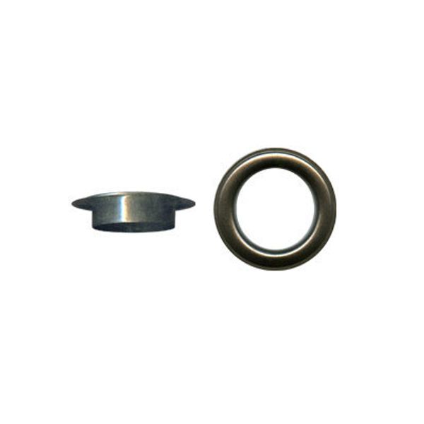 Блочки металл ⌀18 мм, 100 шт, 20 черн.никель (без лакового покрытия), Micron VK-18