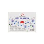 Холст на картоне грунтованный акварельный 15х20 см, 280 г/м², экстра-мелкое зерно, Vista-Artista VCA-1520