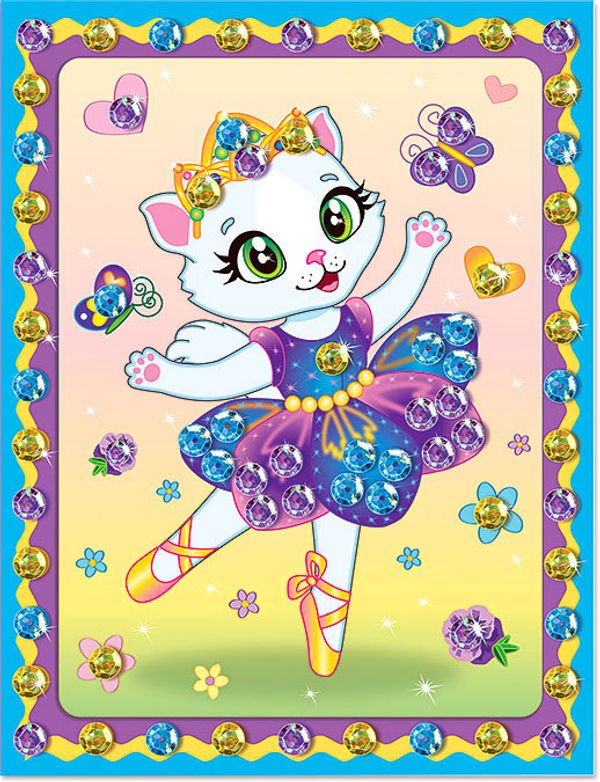 Набор для творчества Клевер, Фиалочка. Пуантики, АМ 42-017