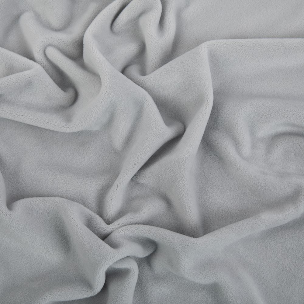 Велюр 240 г/м², 150х185±5 см, св.серый/lt.grey, Gamma VELRN