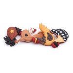 Пуговицы-фигурки Курятник пластик, 4 шт, Dress It Up