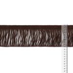 Бахрома отделочная 90.0 мм / 25 метров, 200 т.шоколадный, Gamma 117