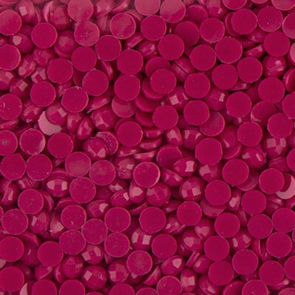 Стразы неклеевые акрил 2.5 мм, 100 г (10х10 г), /РП/, №3086 гр.малиновый, Zlatka OZM