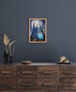 Набор для вышивания нитками Panna, Золотая серия. Мрачный замок, 23х33 см