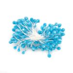 Тычинки для искусственных цветов 6см (синий), S090476