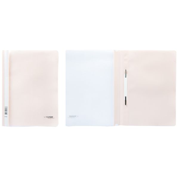 Папка-скоросшиватель A4 140/180 мкм волокно, 20 шт, персиковый 214195, Expert Complete 214195