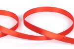 Лента атласная 1-сторонняя 6.0 мм / 33±2 метра, №522L(18-1564) красный, Gamma