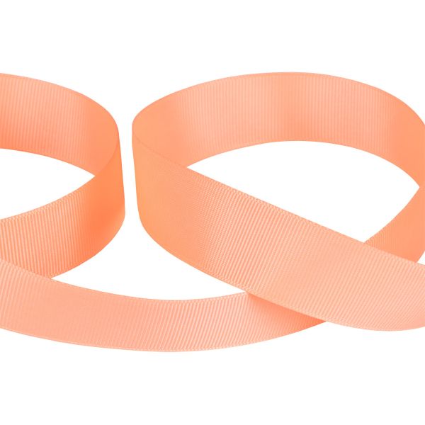 Лента репсовая нарезка 25.0 мм / 5 шт по 5.4 метра, 044 оранжевый, Gamma GR-25