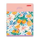 Тетрадь ученическая общая, глянцевая ламинация, A5+ 96 л. на скобе 60 г/м², белизна 100%, 5 шт, клетка в термоусадочной пленке, 000771 Вкус лета, Светоч 96ТЕТк-004