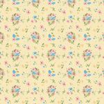 Ткань для пэчворка Peppy Нежная история, отрез 50х55 см, 146 г/м², НИ-09 желтый, Peppy