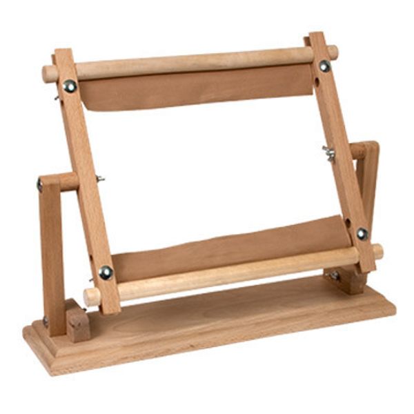 Пяльца настольные буковые с подставкой 30х30 см, Gamma ПРН-01