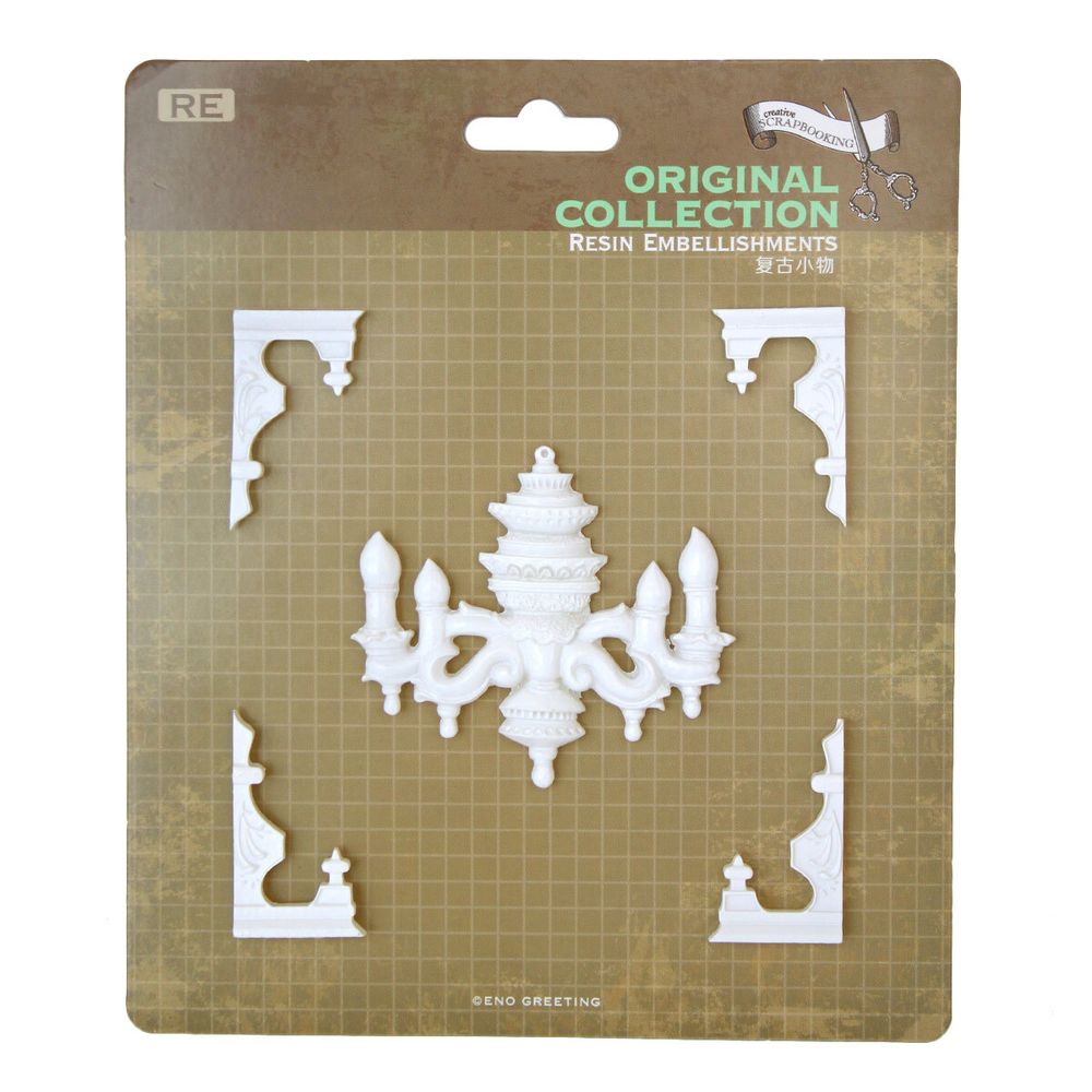 Набор декоративных элементов для скрапбукинга Свечи