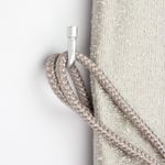 Крючок-держатель для подхватов 40 мм, металл, 2 матовое серебро, X455