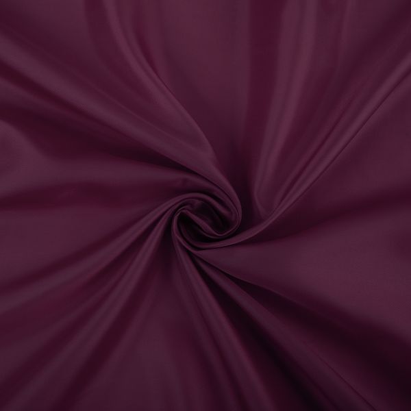 Ткань подкладочная (таффета) 180Т, 57 г/м², 500х152 см, 123 т.бордовый, Gamma 180Т