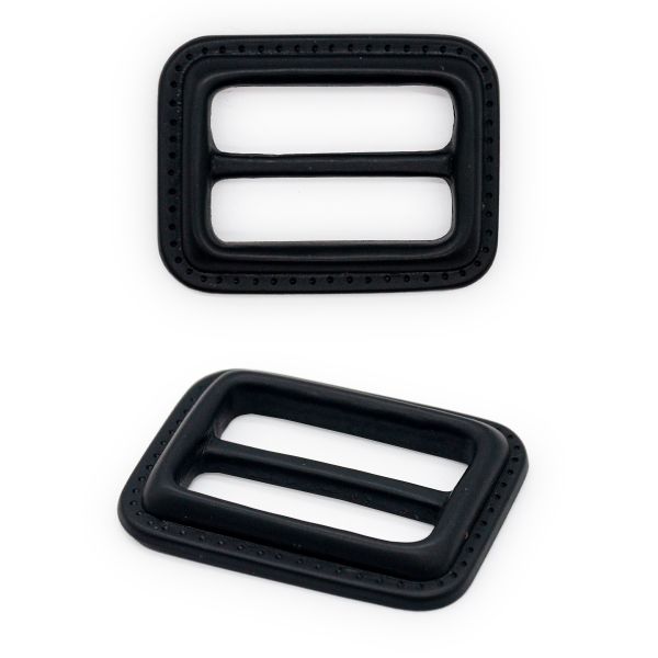 Пряжка пластиковая 30 мм, черный, П02(2.06-1460-30), 10 шт