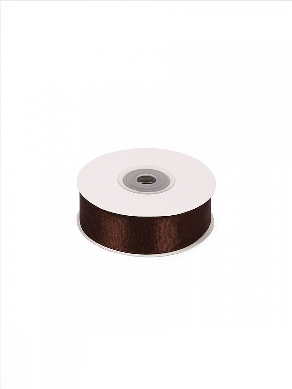 Лента атласная 1-сторонняя 25.0 мм / 22.5±1 метра, 3139 т.коричневый, Magic4Hobby