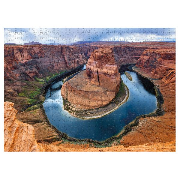 Пазл. Премиальная коллекция 500 элементов, TOP-PZL-500/13 Изгиб реки Колорадо, Фрея