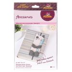 Набор для шитья игрушки Закладка-пенал "Котик" 20 см, Miadolla AC-0250