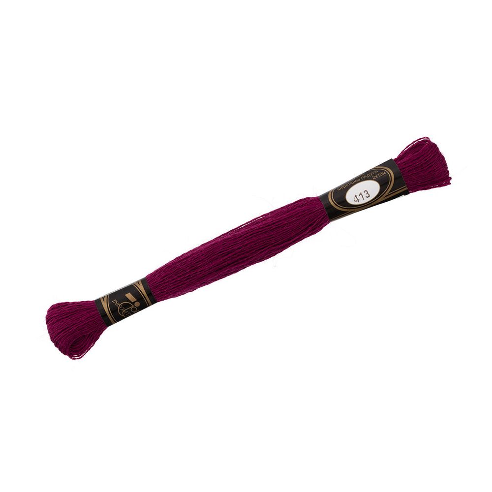 Мулине Радуга, цв.413 т. сиреневый, Россия, 8 мотков по 15 метров