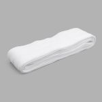 Лента (тесьма) шторная: сборка рюмочная (1:2.5) 60 мм / 10 метров, (1 ряд петель, 3 шнура), белый ТУ, (C678)