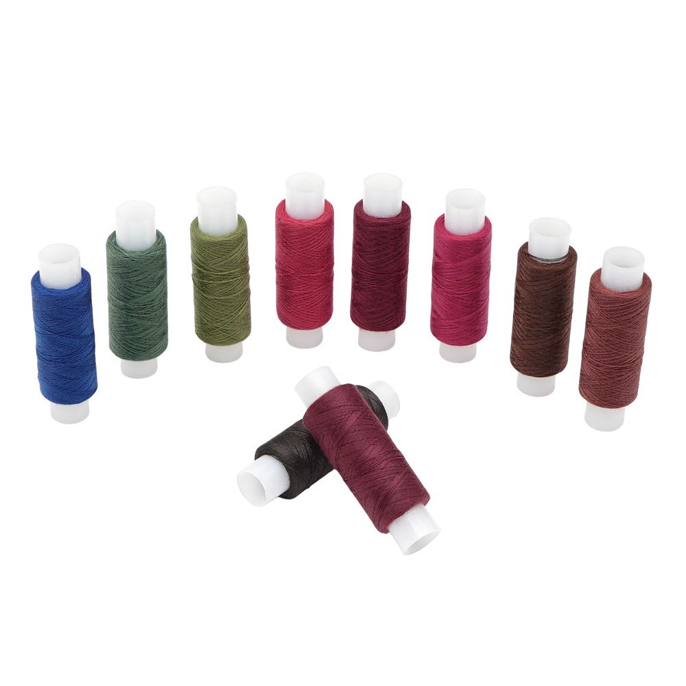 Швейные нитки (набор) 50/2, 10 кат. по 200м, ассорти №155, Astra&amp;Craft
