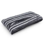 Тесьма с пайетками лампасная 3,5см / 14,63м (черный), 3AR070