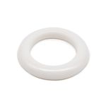 Кольцо пластик ⌀25/35 мм, белое, 20 шт