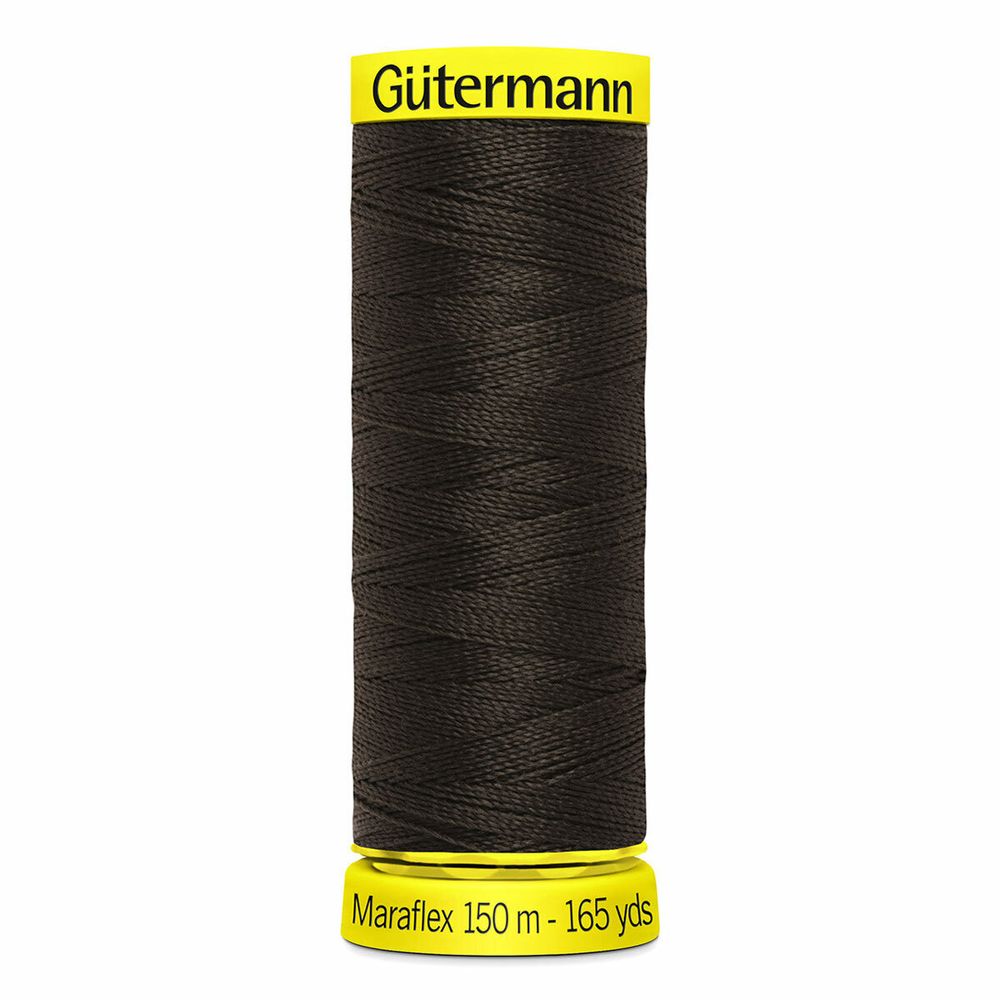 Нитки для трикотажа Gutermann Maraflex, 150м, 697 венге, 5 катушек