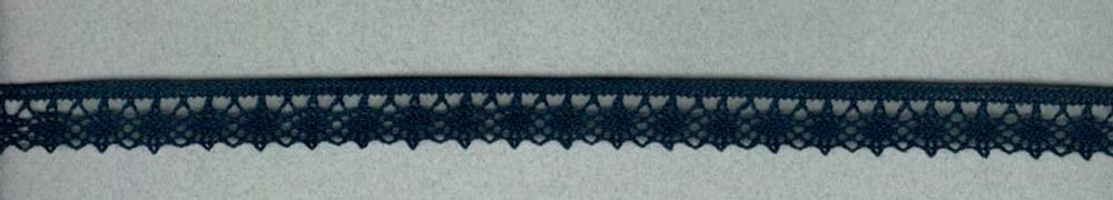 Кружево вязаное (тесьма) 12.0 мм черный, 30 метров, IEMESA