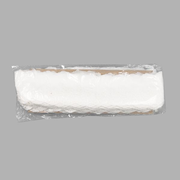 Кружево шитьё 58 мм / 13.72 м, 100% хлопок, неотбеленный