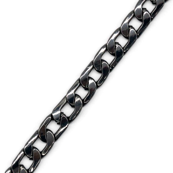 Цепь металл 8х11х5м, 10 м, чер.никель