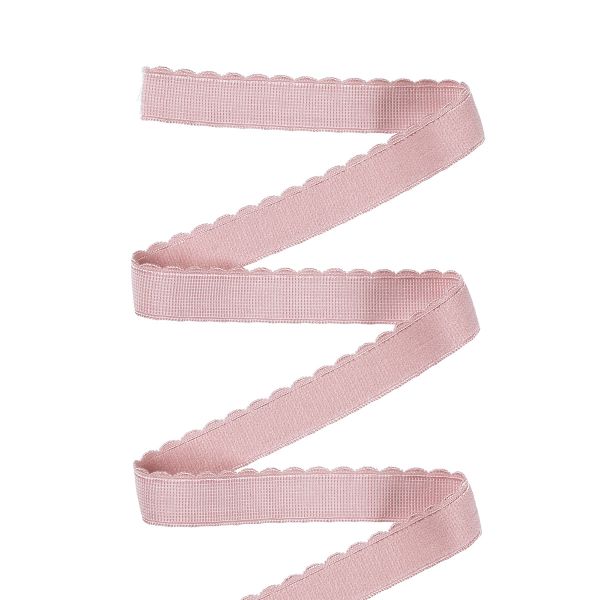 Резинка бельевая (отделочная) становая 12.0 мм / 25 метров, №005 пудровый, Blitz DT-15