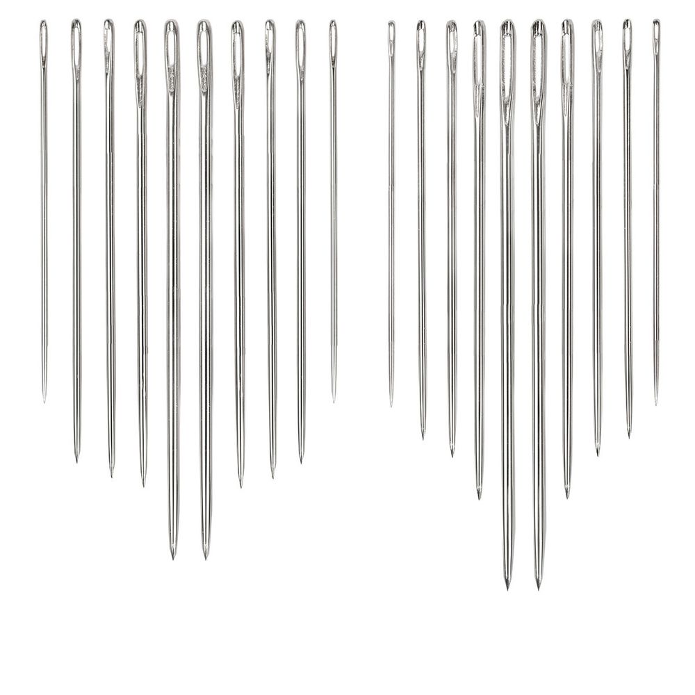 Иглы ручные Силуэт 6, 20 шт, в конверте