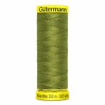Нитки для трикотажа Gutermann Maraflex, 150м, 582 зеленая горчица, 5 катушек