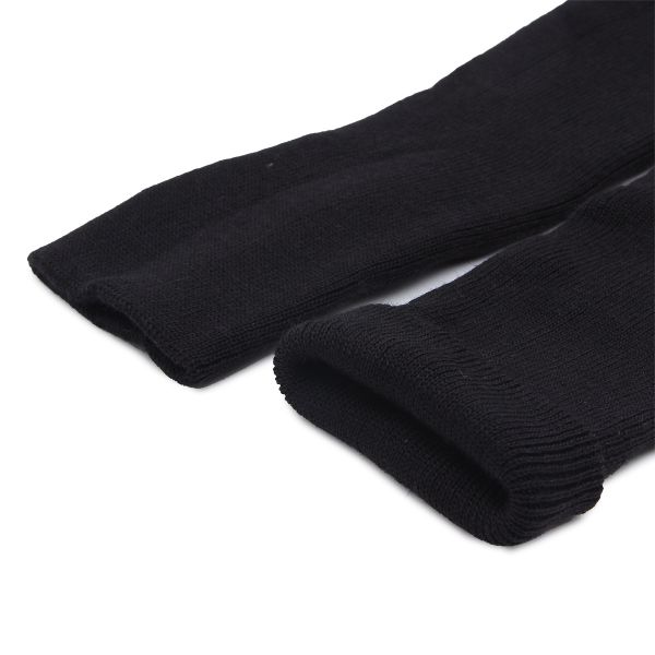 Манжеты трикотажные рукава 8.5 см / 30 см, 1 пара, плотные 3/4, 14 кл, 1х1, без шва, 004 черный