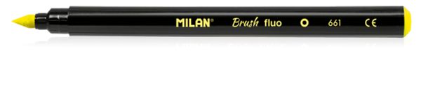 Набор фломастеров-кисть 6 цв, 6 шт, 0612606FL, Milan