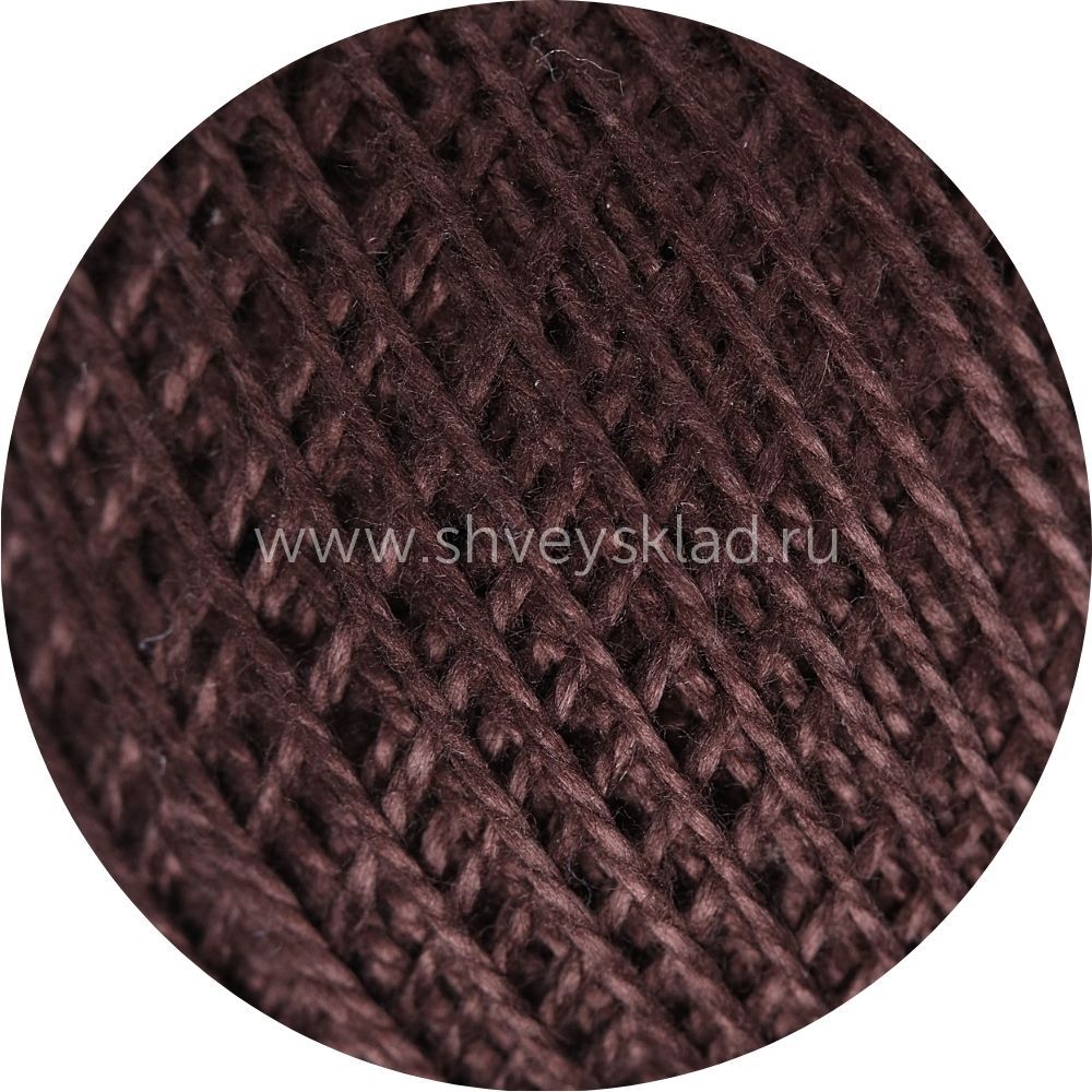 Пряжа ПНК им.Кирова Ирис / уп.20 мот. по 25 г, 150м, 5710 темно-коричневый Пряжа ПНК им.Кирова Ирис / уп.20 мот. по 25 г, 150м, 5710 темно-коричневый