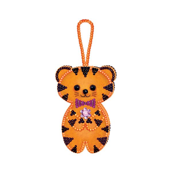 Набор для творчества Клевер, Милый тигр (игрушки-патч), АФ 10-103