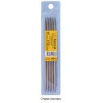 Спицы чулочные металл ⌀5.0 мм, 15 см, 5 шт, Gamma MK5-15