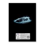 Тетрадь ученическая общая, A4 96 л. на скобе 65 г/м², белизна 100 %, 6 шт, клетка, 01353 Сила и скорость, Светоч Т156