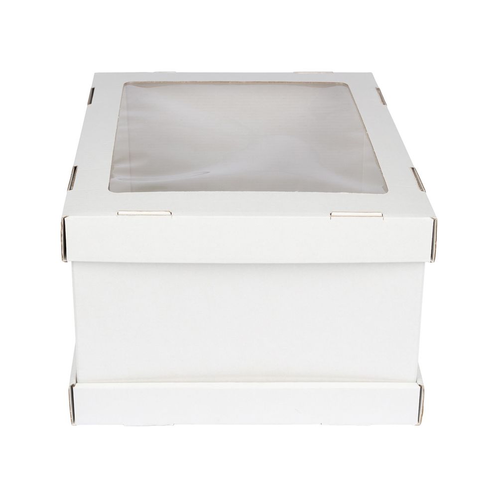 Кондитерская коробка для торта с 1 окном 30х30х20 см, S-Chief BFC-001