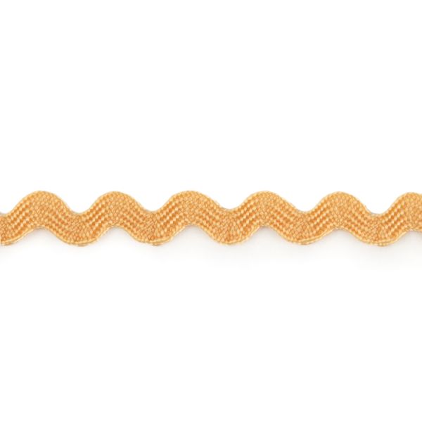 Тесьма отделочная зигзаг 5 мм, 20 м, рис. 6892, бежевый, Blitz С3582Г17